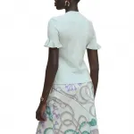 HERMES Свитер женский белый - фото 5