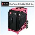 Zuca Sports Bundle With Obsidian Black Insert Bag & Pink Frame, Pink, Black - фото 5