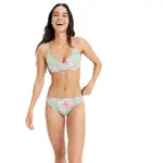 Hibiscus Island Roxy Женское бикини Ботинок, зеленый - фото 4