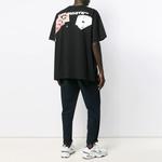 Футболка c/o virgil abloh men's black hand card over tee Off-White, черный - фото 4