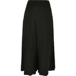 Юбка Urban Classics Viscose midi, черный - фото 2