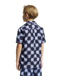 Рубашка для мальчиков Paros - малыши, подростки Psycho Bunny, синий - фото 4