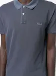 Рубашка поло с вышитым логотипом WOOLRICH, синий - фото 5