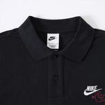Nike Спортивная поло мужская black - фото 4