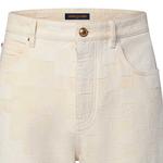 Джинсы мужские Off White Louis Vuitton, кремовый - фото 2