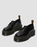Женские кожаные туфли на платформе Holly Dr. Martens - фото 2