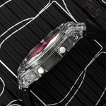 Часы Casio G-Shock Analog-Digital 2100 Series, арт. GA-2100-1A1, черный/черно-персиково-красный - фото 2