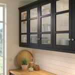 Стеклянная дверь IKEA, 30x60 см, цвет black stained - фото 2