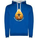 Худи Kruskis Hike More Two-Colour, синий - фото