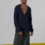 Свитер мужской темно-синий Gucci, темно-синий - фото 3