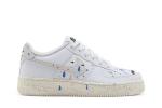Кроссовки Nike Air Force 1 LV8 3 GS 'Paint Splatter - White', белый - фото 2