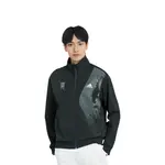 Мужская черная куртка с логотипом Qi White Stone Co-branded Model Adidas, черный - фото 5