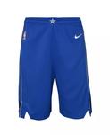 Шорты Big Boys Blue Dallas Mavericks Icon Edition Mesh Performance Swingman Nike - фото