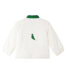 Куртка с вышитым логотипом Mini Rodini, Offwhite - фото 4