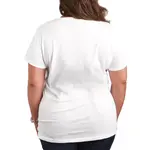 Футболка Plus size с принтом "Паутина в виде сердца" Spider-Man Marvel, белый - фото 2