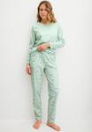 Пижамные брюки Calida Pyjama bottoms, Light Aqua/Light Green - фото 2