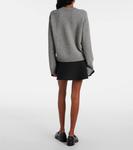 Шерстяной свитер с логотипом Gucci, Taupe/Pink - фото 3