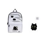 Nike Полиэстеровый рюкзак унисекс белый, Scared Kitten - фото 7