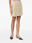 Плиссированная мини-юбка MIU MIU - фото 4