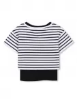 Многослойный топ SONIA RYKIEL ENFANT, черный - фото 2