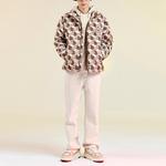 Пуховик унисекс коричневый Mlb - фото 3