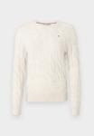 Джемпер Tommy Hilfiger SOFT CABLE , Heather Oatmilk/White - фото 2