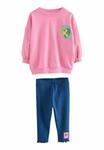 Толстовка Next ARIEL LITTLE MERMAID LONG SLEEVE SET, Pink - фото