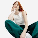 DECATHLON Женская майка-топ - Elementals, белый - фото 3