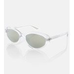 Овальные солнцезащитные очки x oliver peoples 1969c Khaite, белый - фото 3