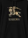 Худи с логотипом Burberry, черный - фото 4