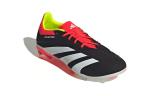 Adidas Predator 24 Elite FG Core Black Cloud White Solar Red GS, Черный Красный - фото 4