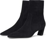 Ботинки Stuart Weitzman Stassi Zip Bootie 50, черный - фото