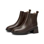 Ботинки Челси женские Gemeiq, коричневый - фото 4