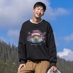 Толстовка с принтом унисекс WARRIOR, черный - фото 7