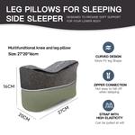 Подушка Vercart серый, 27/20 см - фото 3