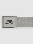 Ремень Nike SB Solid Web Gürtel, grey - фото 2