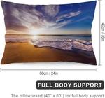 MaSiledy Декоративные наволочки Sunny Beach с принтом природы побережья Pattern-9 - фото 2