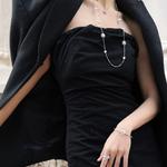 Swarovski Родированное колье унисекс white - фото 8