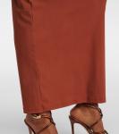 Платье макси с ажурными вырезами Orbit Christopher Esber, Coconut Shell - фото 6