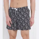 Купальные шорты стандартного кроя Ea7, черный - фото