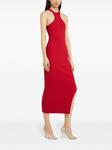 Courrèges облегающее платье миди, красный - фото 3