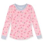 Детский пижамный комплект из супермягкого джерси с длинными рукавами Sleep On It, Pink Western - фото 2