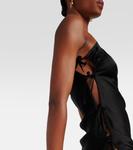 Мини-платье Taco на одно плечо Rick Owens, черный - фото 5