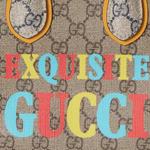 GUCCI Холщовая сумка-шоппер - фото 8