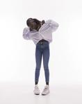Синие джинсы Topshop Jamie - фото 5