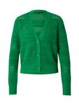 Вязаный кардиган COMMA, зеленый - фото