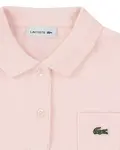 Детское платье пике для девочек. Lacoste, розовый - фото 3