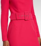 Платье миди с поясом Safiyaa, Raspberry - фото 5