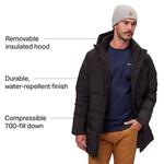 Парка Jackson Glacier Down мужская Patagonia, черный - фото 9