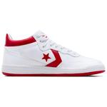 Кроссовки Converse Fastbreak   Pro Leather Mid 'White Enamel Red', белый - фото 2